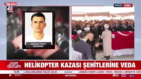 Katar'da şehit olan Süleyman Cemre Kahraman ve İsmail Enes Can Ankara'da törenle uğurlandı