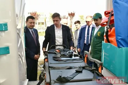 Türkiye ile Suudi Arabistan arasında sağlık alanında işbirliği! Tam donanımlı ambulanslar Sağlık Bakanlığı’na teslim edildi