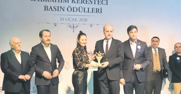 "İbrahim Keresteci Basın Ödülleri"nde Turkuvaz Medya Grubu'na 4 ödül