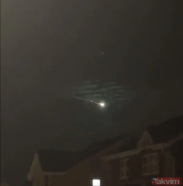 Anbean kayıt altına alındı! İskoçya ve İngiltere semalarında göktaşı: 'Yüksek bir patlama sesi duyuldu' iddiası - 7