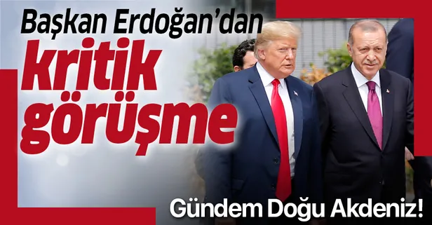 Son dakika: Başkan Erdoğan, ABD Başkanı Trump ile telefonda görüştü