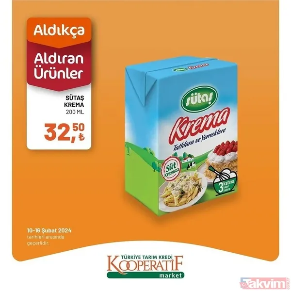 Tarım Kredi market 10-16 Şubat fiyat listesi! 41 üründe dev indirim! Peynir, 94.90 TL, Çay 54.90 TL, 6'lı kağıt havlu 54.90 TL... - 21