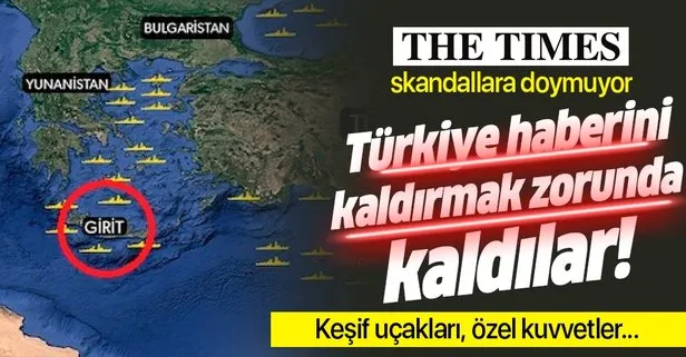 The Times yine saçmaladı! Türkiye’yi hedef alan çirkin haber kaldırıldı!