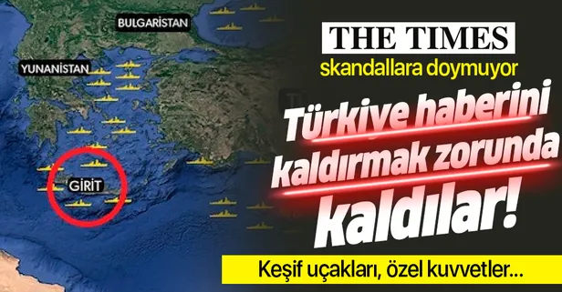The Times yine saçmaladı! Türkiye'yi hedef alan çirkin haber kaldırıldı!
