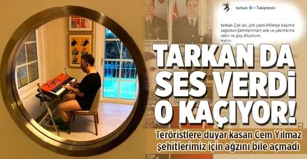 Tarkan da ses verdi Cem Yılmaz kaçıyor!