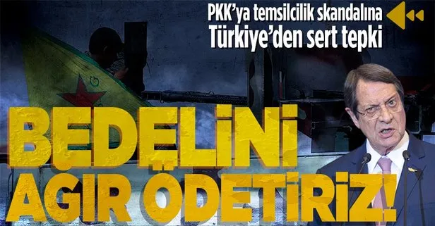 Güney Kıbrıs Rum Yönetimi’nden yeni tahrik! PKK’ya temsilcilik açma izni!