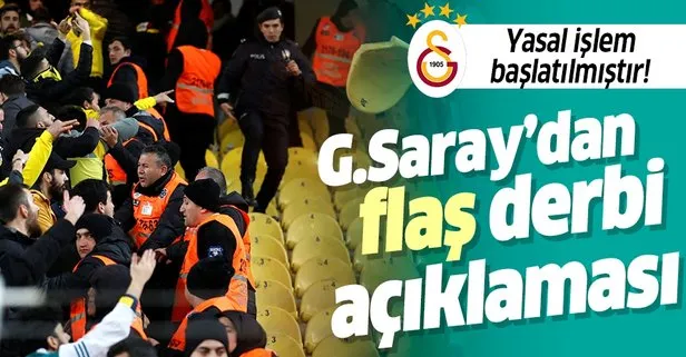 G.Saray'dan flaş derbi açıklaması!