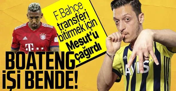 Fenerbahçe Boateng transferini bitirmek için kozlarını kullanıyor: Mesut Özil tüm sorularına tek tek cevap verdi