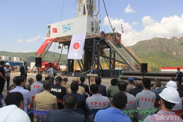 Çukurca'da petrol kuyusu için ilk kazma vuruldu - 31