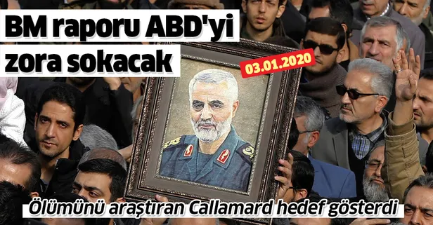 BM Raportörü Agnes Callamard: Kasım Süleymani'nin öldürülmesi hukuksuz