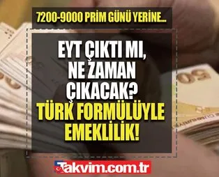 Dikkat edin EPT'li olabilirsiniz! 6 milyon EYT'liyi kapsıyor! 7200- 9000 prim günü yerine 5750-5000 prim günüyle YAŞ aranmadan emeklilik! 48,49,50 yaşında...