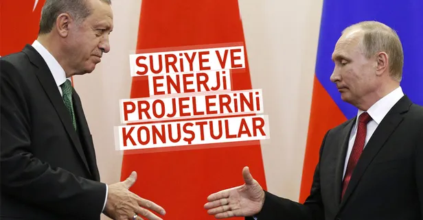 Cumhurbaşkanı Erdoğan, Putin ile görüştü