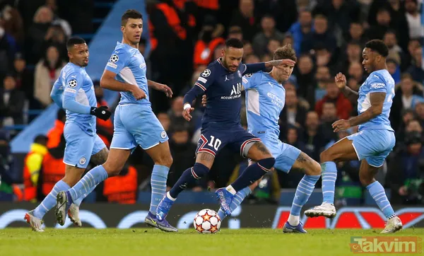 Şampiyonlar Ligi'nde süper maç! Neymar, Messi, Mbappe yetmedi: Manchester City - PSG'yi yıktı geçti - 41