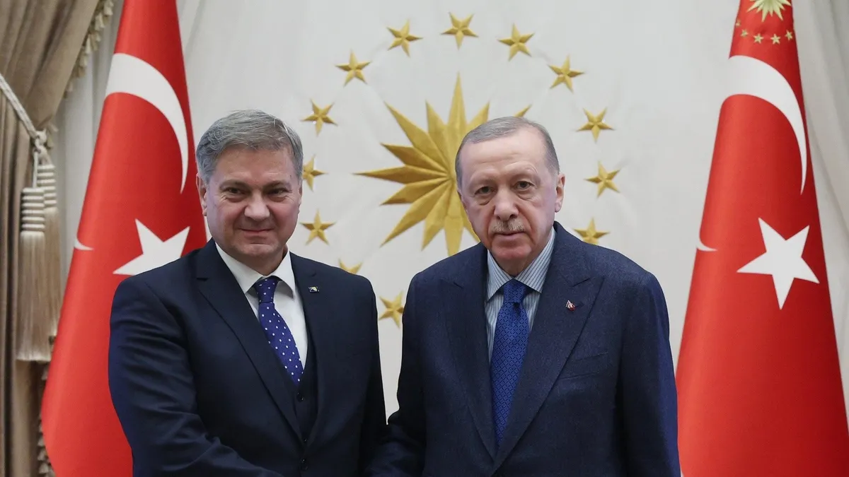 Başkan Erdoğan Bosna-Hersek Parlamentosu Temsilciler Meclisi Başkanı Denis Zvizdic'i kabul etti