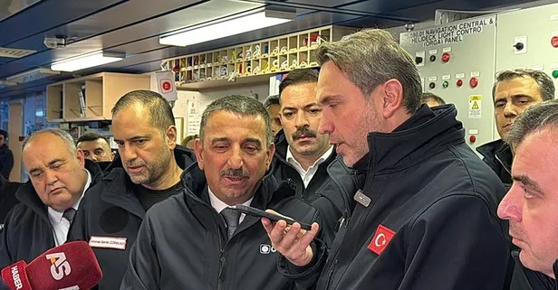 Başkan Erdoğan önce bilgi aldı sonra yeni yıllarını kutladı! Yavuz Sondaj Gemisi çalışanlarına telefon