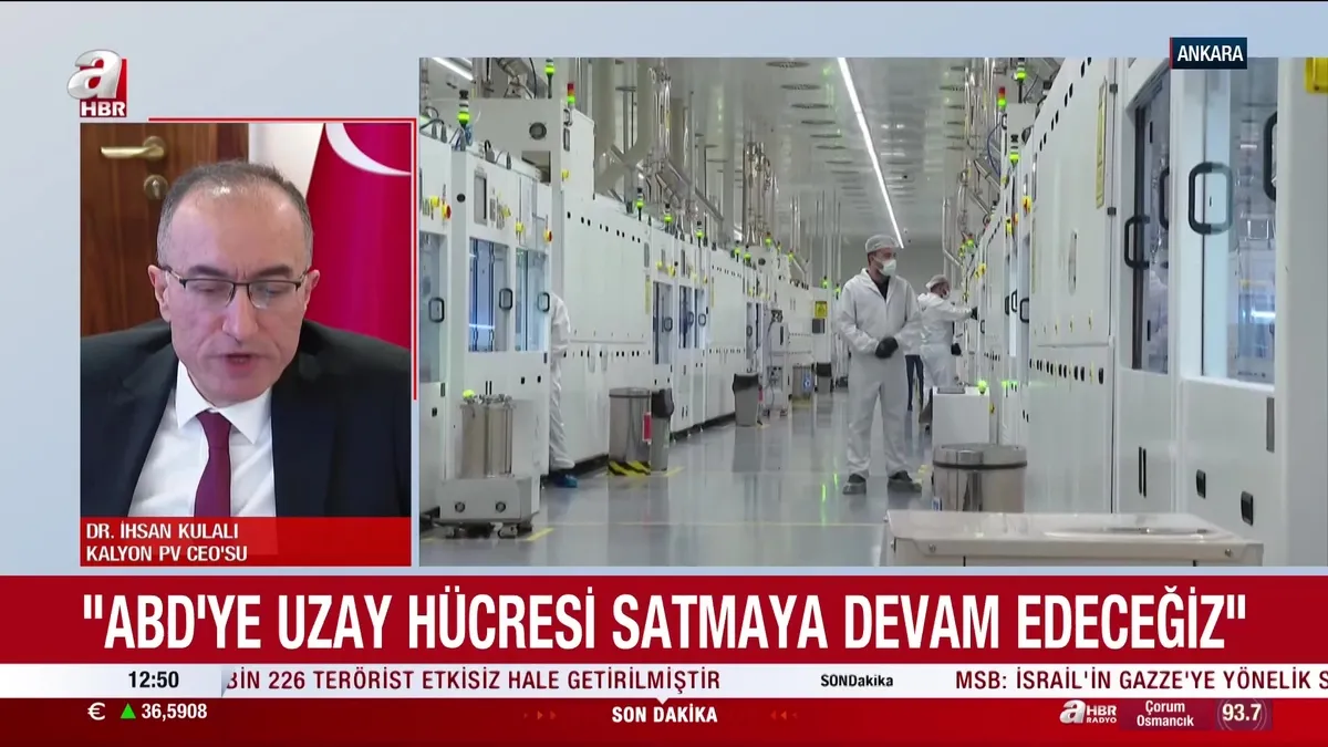 Kalyon PV'den ABD'ye "uzay" hücresi satışı!