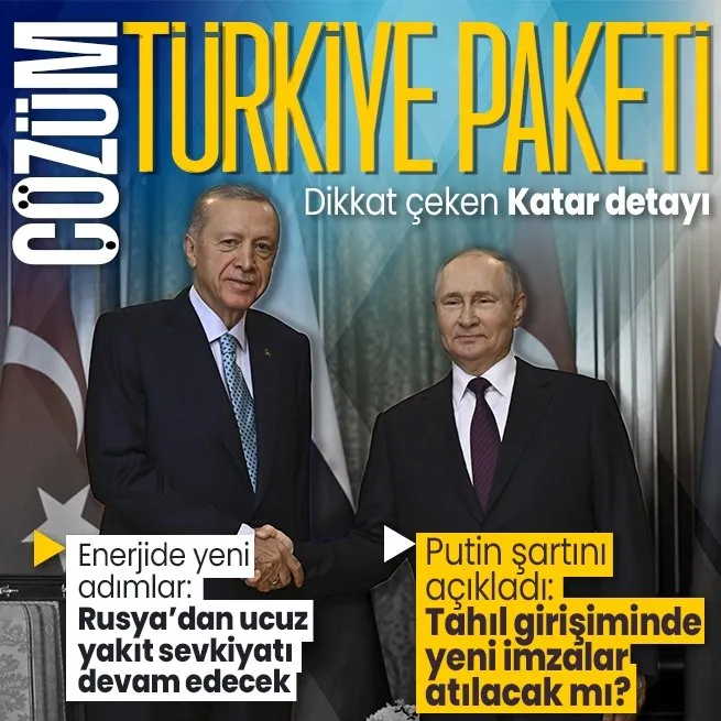 Dünyanın gözü Soçide! Başkan Erdoğan ve Putinden ortak basın toplantısında önemli açıklamalar