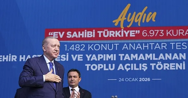 Aydın'da 87.5 milyar liralık yatırım! Başkan Erdoğan'dan Özgür Özel'e ayar: 3 yıldır neredeydin | "Küresel nizam kökten çatırdıyor"