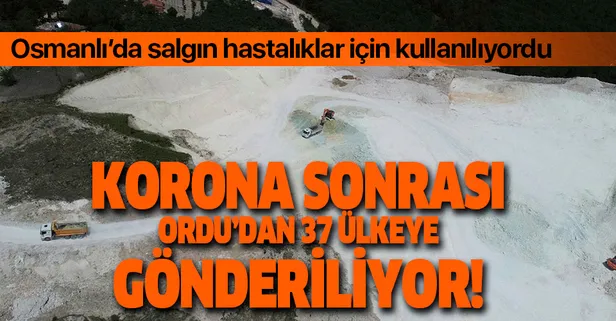 Osmanlı devletinde salgın hastalıklar için kullanılıyordu! Koronavirüs sonrası 37 ülkeye ihraç ediliyor!