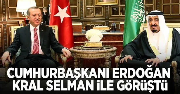 Cumhurbaşkanı Erdoğandan kritik görüşme