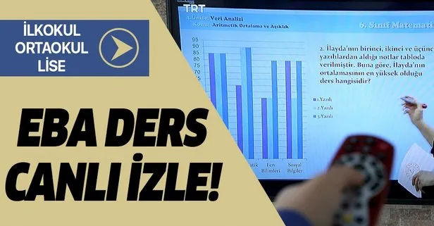 EBA TV canlı izle