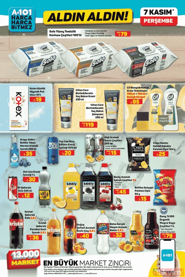 Bu Hafta Ev, Gıda ve Giyim Ürünlerinde Fırsatlar Coştu: A101 Özel 3-7 Kasım 2024 Büyük İndirim Kataloğu! - 9