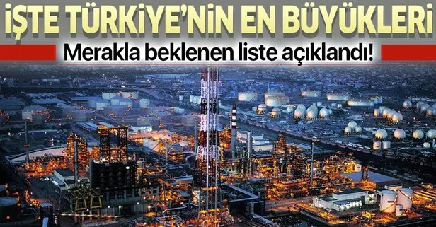 Son dakika: İSO 500 Büyük Sanayi Kuruluşu 2019 listesi belli oldu! Türkiye’nin en büyük sanayi kuruluşu belli oldu