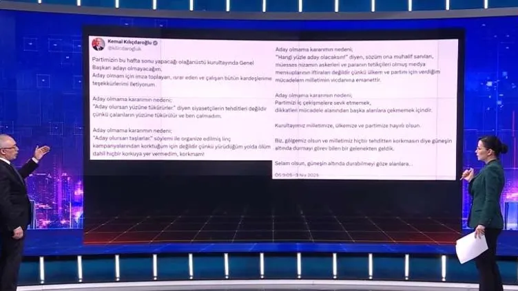 Kemal Kılıçdaroğlu’ndan adaylık açıklaması!