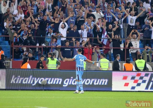 Trabzonspor Beşiktaş’ı farklı mağlup etti! Tarihi gece