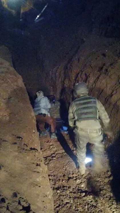 Nusaybin’de Suriye’ye açılan tünel bulundu