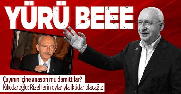 CHP Genel Başkanı Kemal Kılıçdaroğlu HDP’yi üzdü: Kaçak çayları, Rize meydanında yakacağım