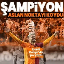 Galatasaray Konyaspor’u yenerek 24. şampiyonluğunu ilan etti! Başkan Erdoğan’dan tebrik