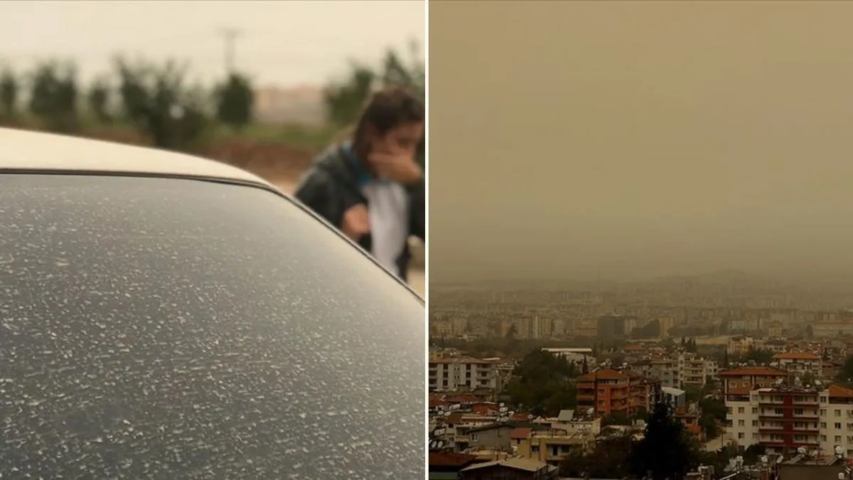 Yoğun Toz Bulutu etrafı sarıyor! Meteoroloji risk altındaki illeri açıkladı: Astım ve alerjisi olanlar dikkat