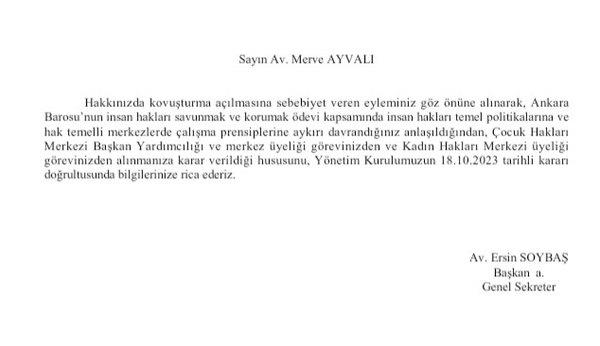 Ankara Barosu’nda LGBT skandalı: Tepki gösteren avukata görevlerinden el çektirdiler-3