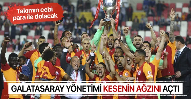 G.Saray yönetimi kesenin ağzını açtı