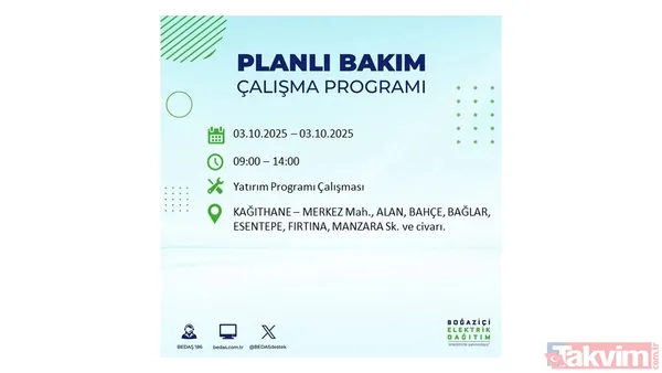 İstanbul'da elektrik kesintisi alarmı: BEDAŞ saat verdi! 3 EKİM ilçe ilçe kesinti programı - 38
