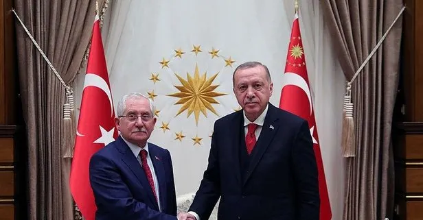 Başkan Erdoğan, YSK Başkanı Güven'i kabul etti