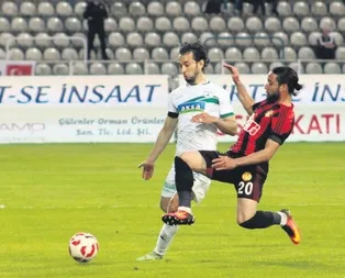 Eskişehirspor avantajı kaptı