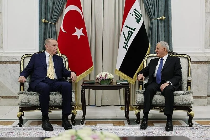Başkan Erdoğan, Iraklı mevkidaşı Abdüllatif Reşid ile bir araya geldi 