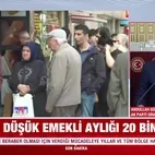 En düşük emekli maaşı 20 bin TL oldu!