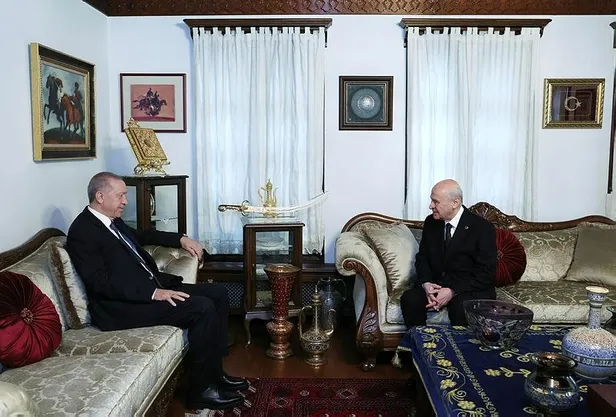 Başkan Erdoğan ve MHP Genel Başkanı Devlet Bahçeli bir araya geldi-3
