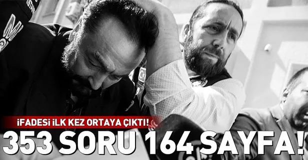 Adnan Oktar'ın ifadesi ilk kez ortaya çıktı