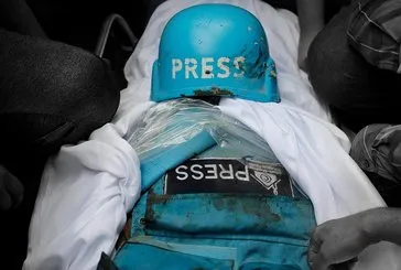Katil İsrail 147 gazeteciyi katletti