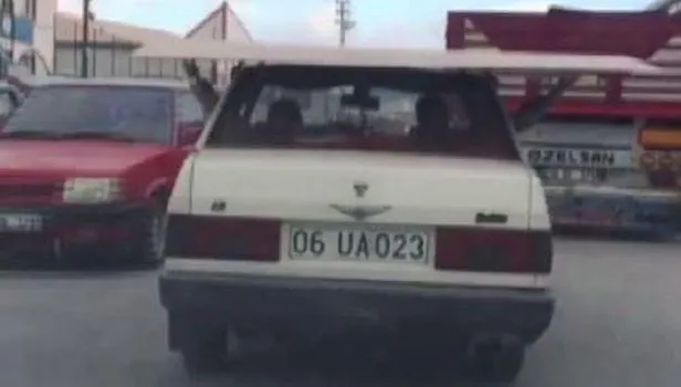 Ankara'da şaşırtan görüntü! Görenler dönüp bir kez daha baktı
