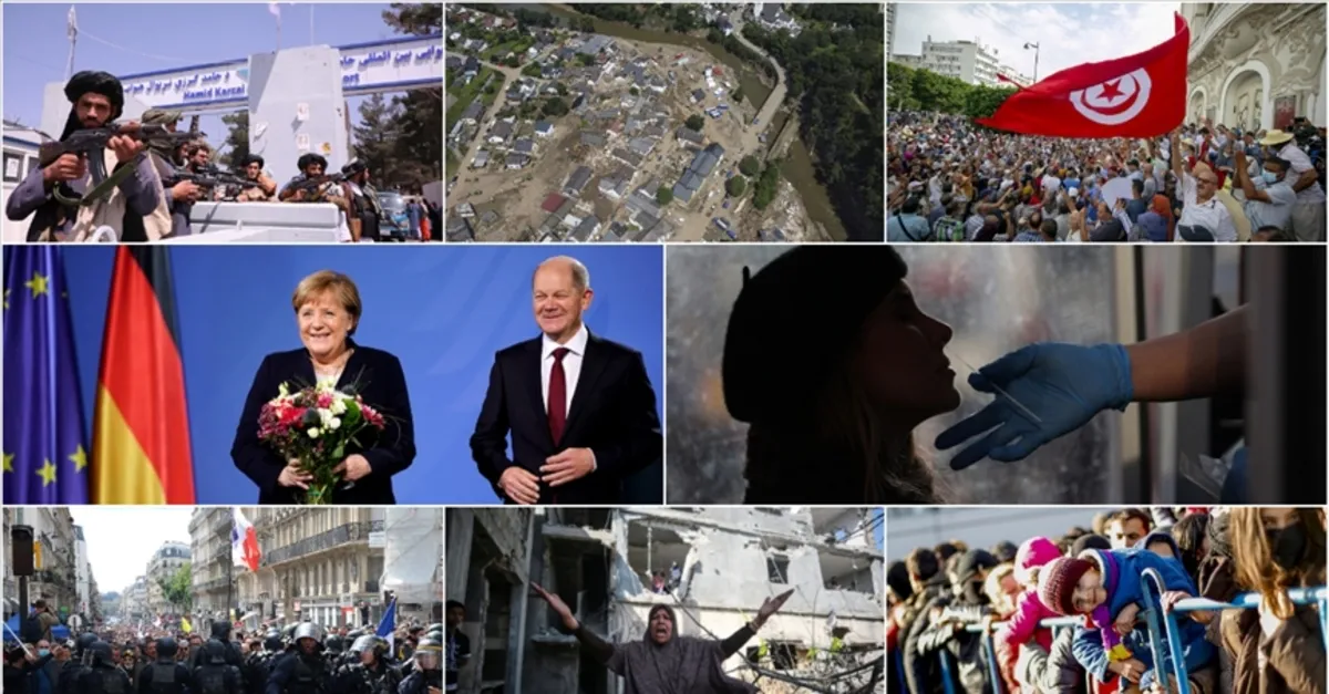 Covid, Biden, iklim değişikliği, hava olayları... Dünyada 2021 nasıl geçti?