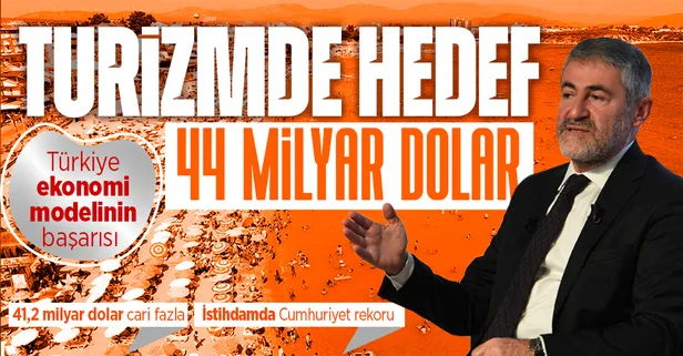 Son dakika: Turizmde hedef büyüdü! Bakan Nebati: 44 milyar dolar gelir hedefliyoruz