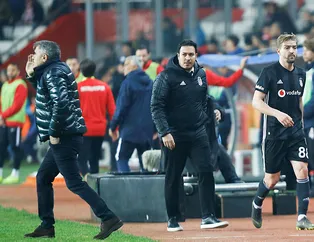Antalyaspor - Beşiktaş maçından kareler