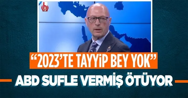 Sırtını Batı’ya dayayan Erol Mütercimler’den Halk TV’de skandal sözler: 2023’te Tayyip Bey yok!