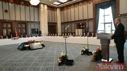Başkan Erdoğan büyükşehir belediye başkanları ile buluştu