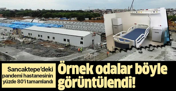 Sancaktepe'deki pandemi hastanesinde sona yaklaşıldı!